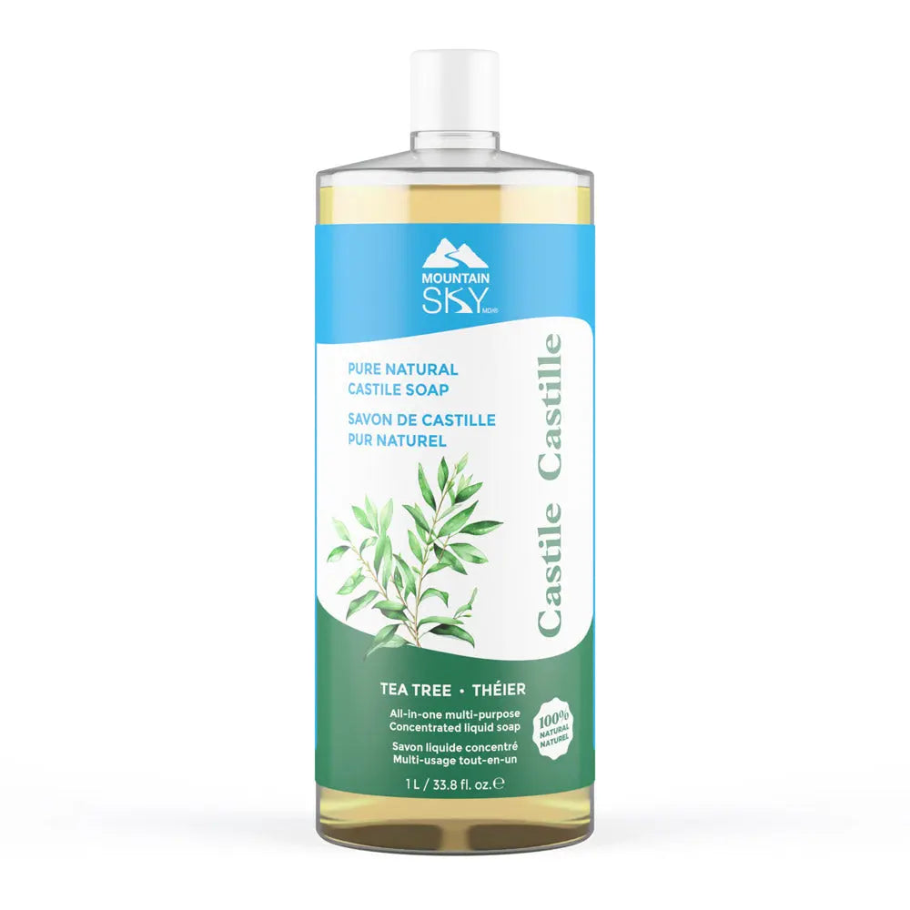 Tea Tree Liquid Castile Soap Mountain Sky