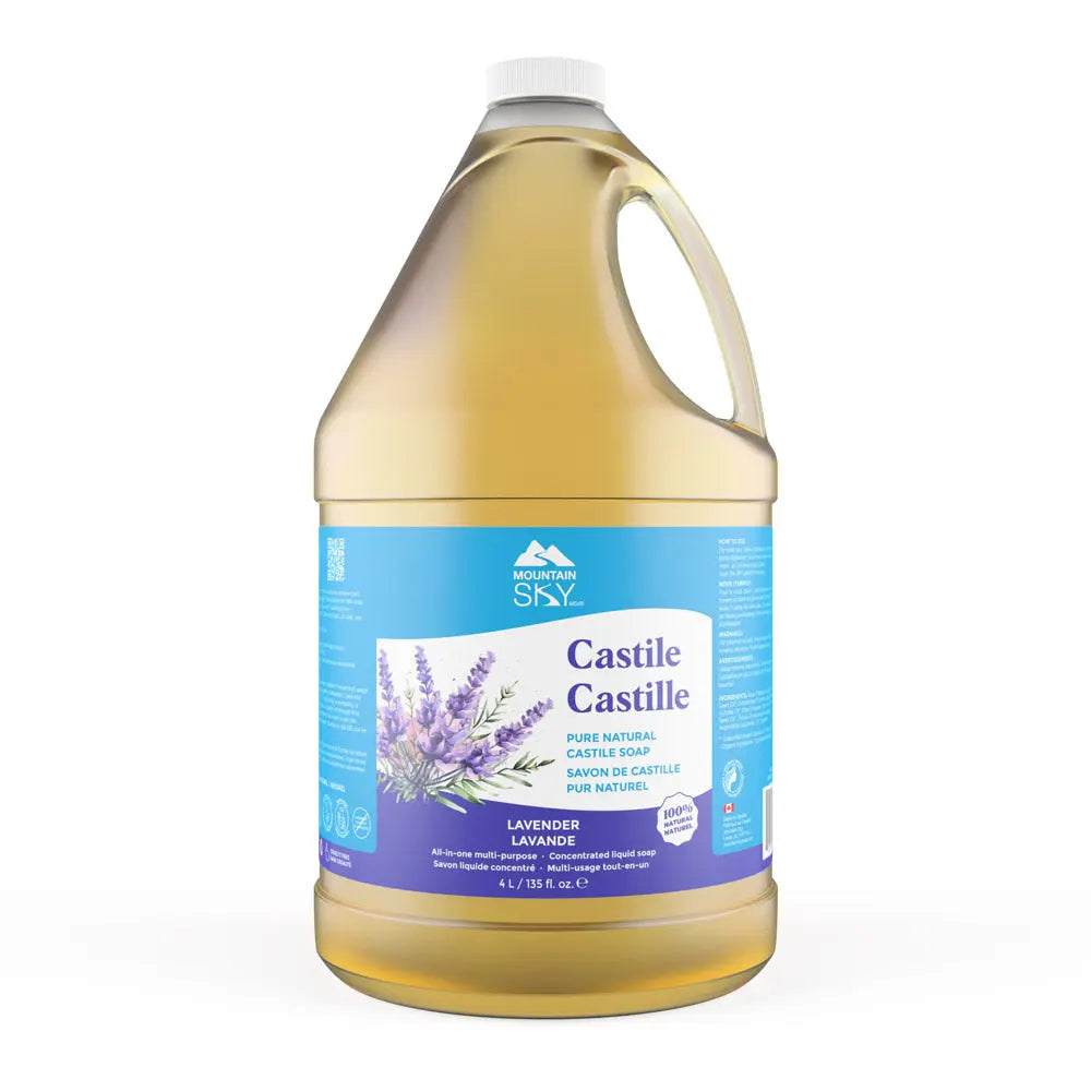 Lavender Liquid Castile Soap Mountain Sky