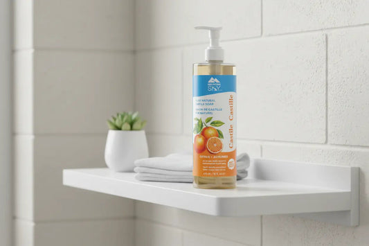 Which Natural Soap to Use in a Dorm Bathroom - Hard Bar or Liquid? MountainSkySoap