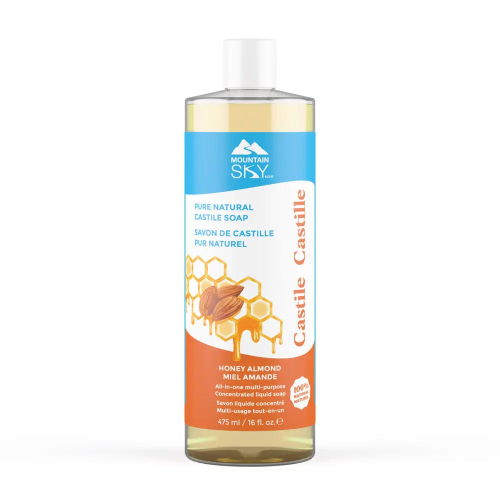 Honey Almond Liquid Castile Soap