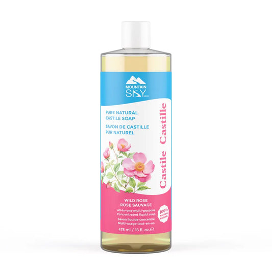 Wild Rose Liquid Castile Soap