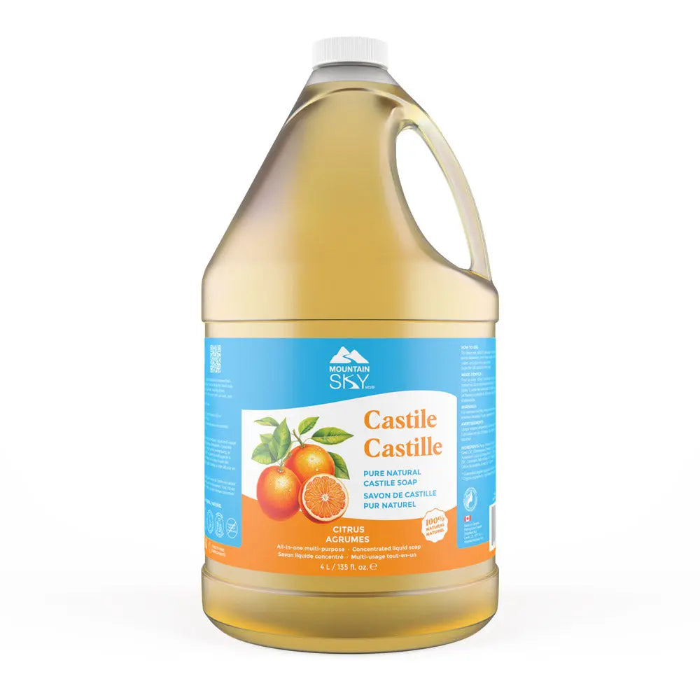 Citrus Liquid Castile Soap Mountain Sky
