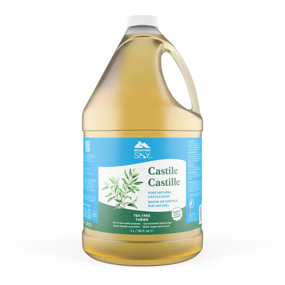 Tea Tree Liquid Castile Soap Mountain Sky