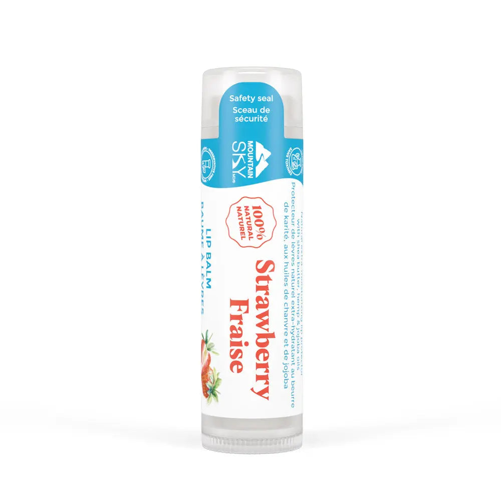 Natural Strawberry Lip Balm