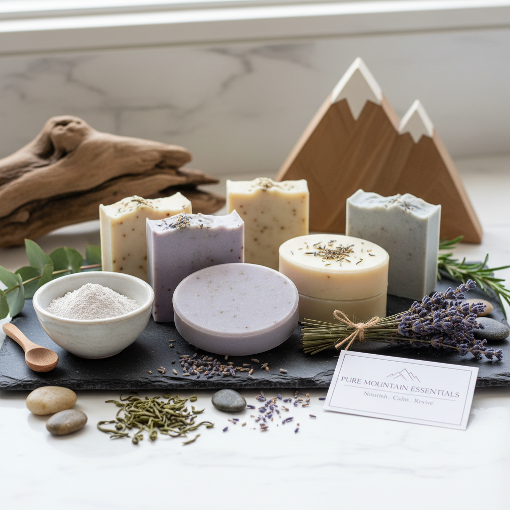Natural ingredients and handmade soap composition