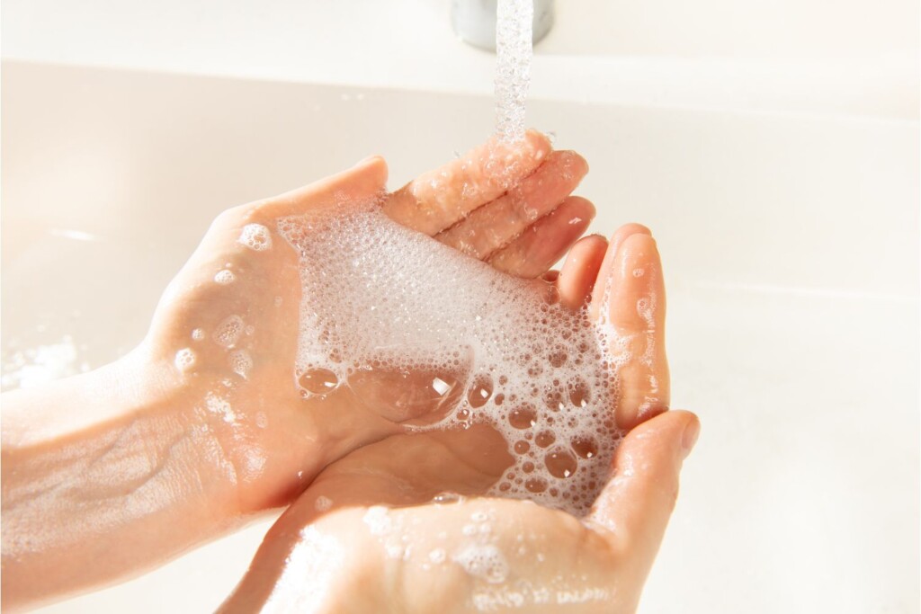 hand washing